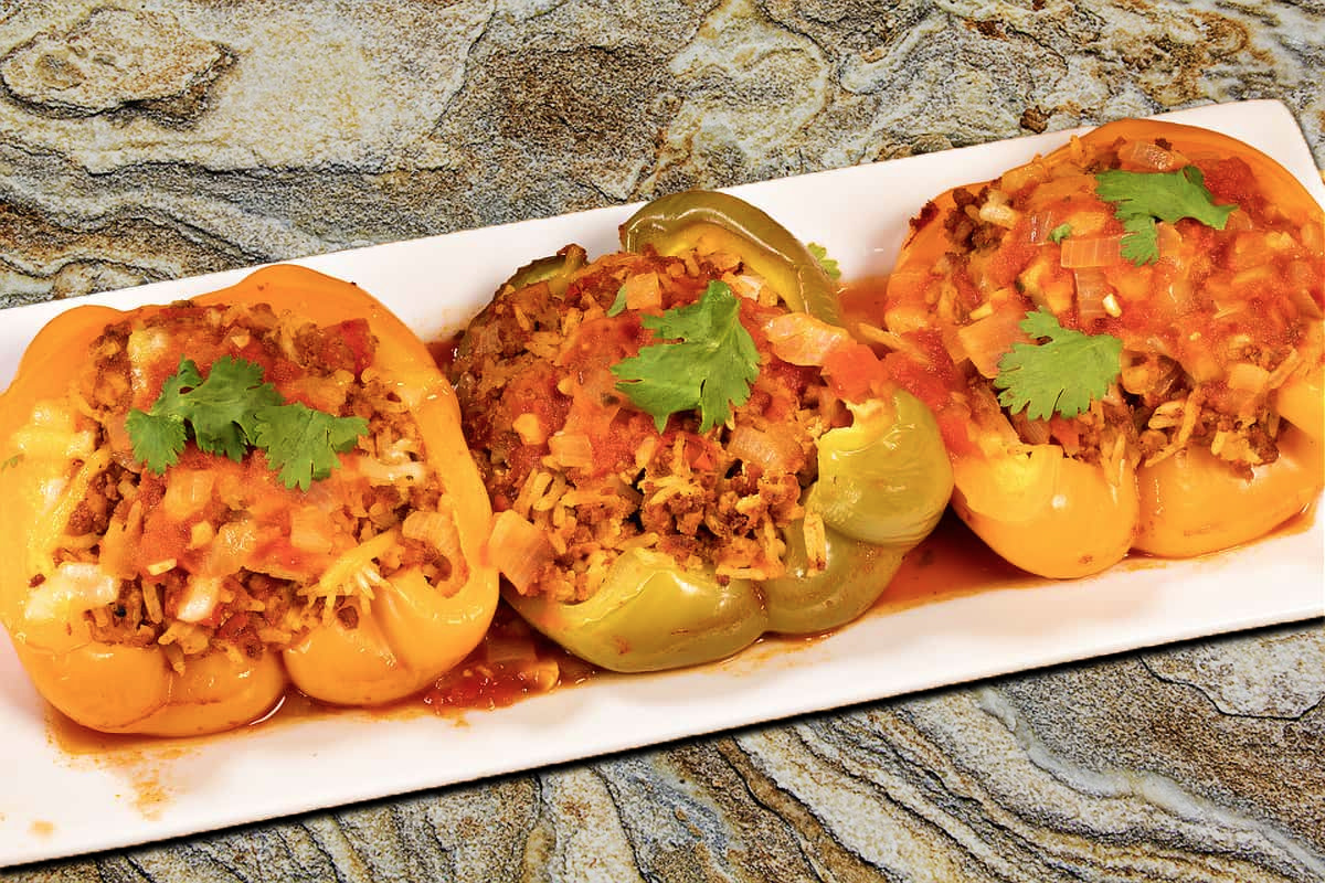 Fill up With Flavor: A Delicious Vegan Stuffed Bell Peppers Recipe