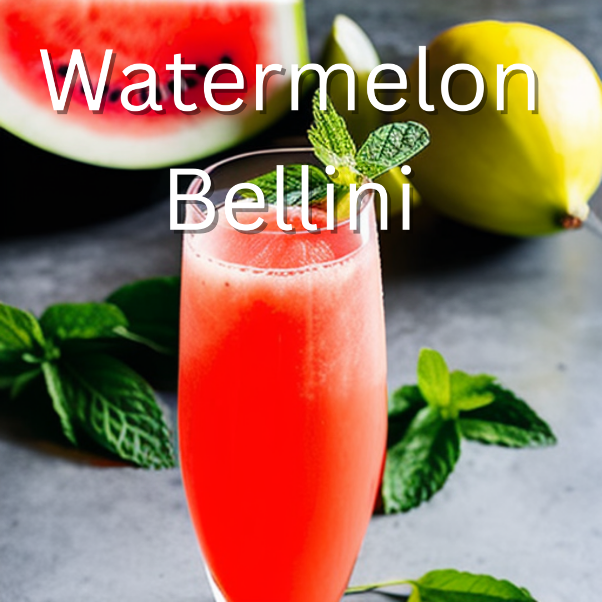 Watermelon Bellini