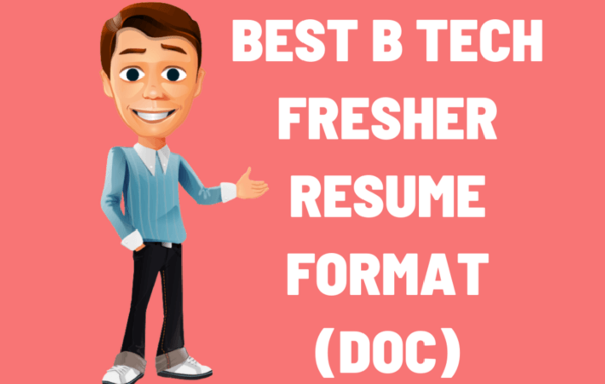 The Ultimate B Tech Fresher Resume Template: Tips and Examples