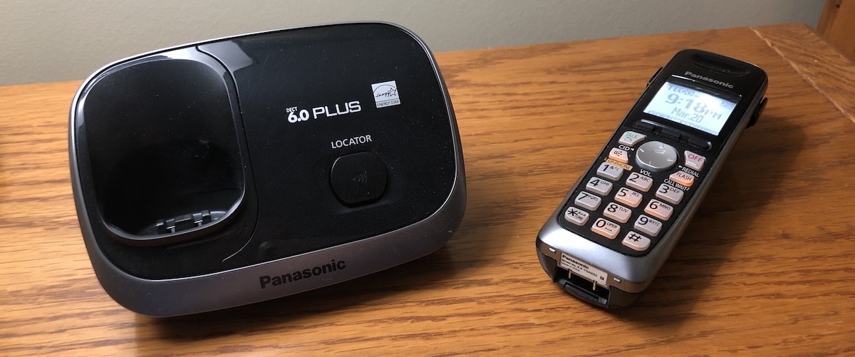 Cordless Home Phone with Answering Machine Handset Landline