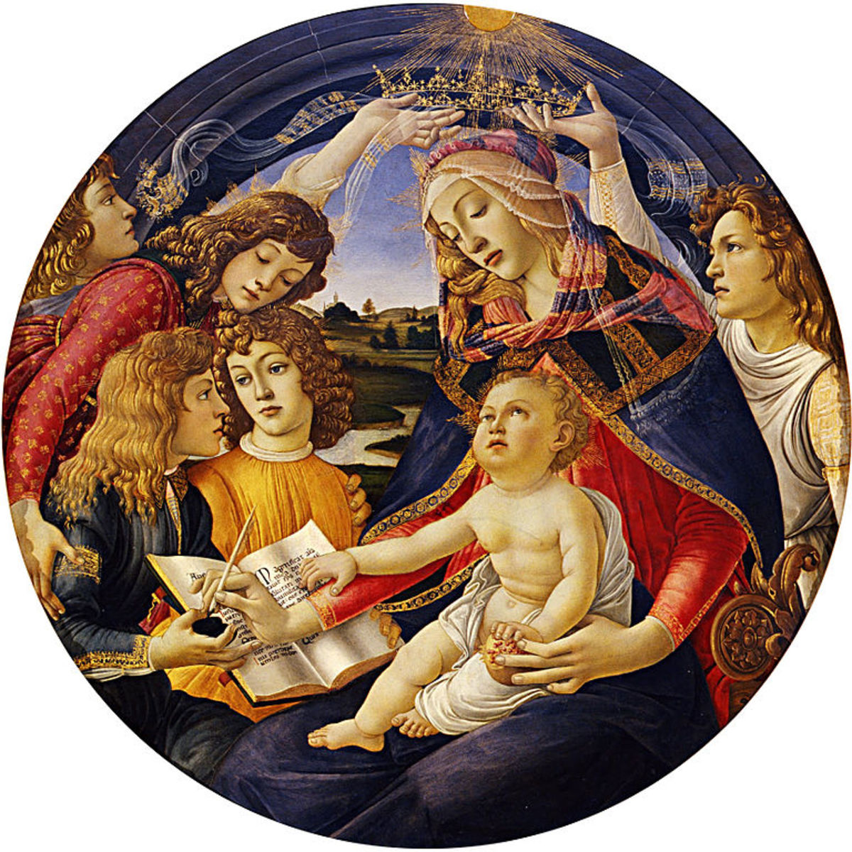 Visual Analysis of Botticelli's 