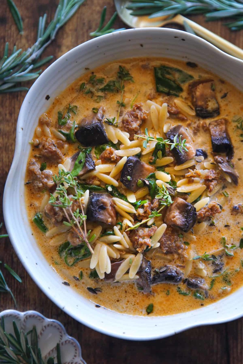 Sausage Orzo Soup Recipes for Dinner