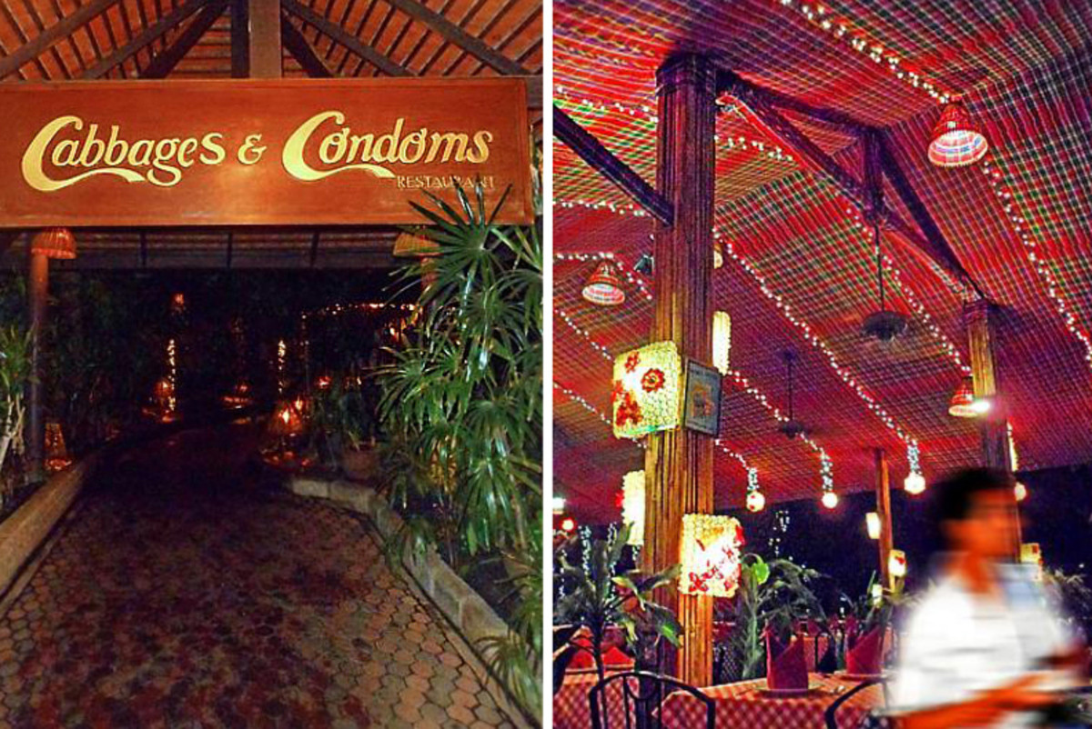 Condom Compendium Review of Cabbages & Condoms Restaurant, Bangkok, Thailand HubPages