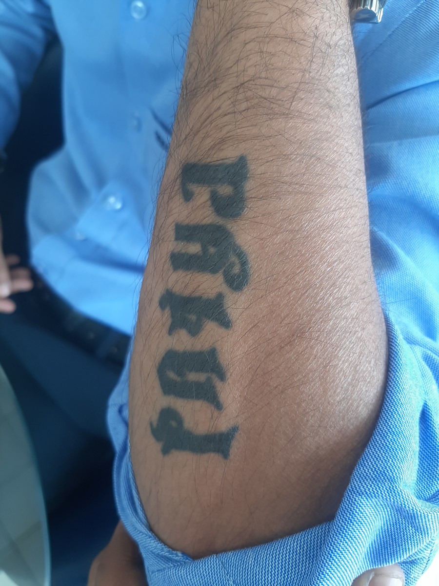 Aai ❤️ name tattoo . . . . . . #aai #aaibaba #aaitattoo #mom #tattooideas # tattoo | Instagram