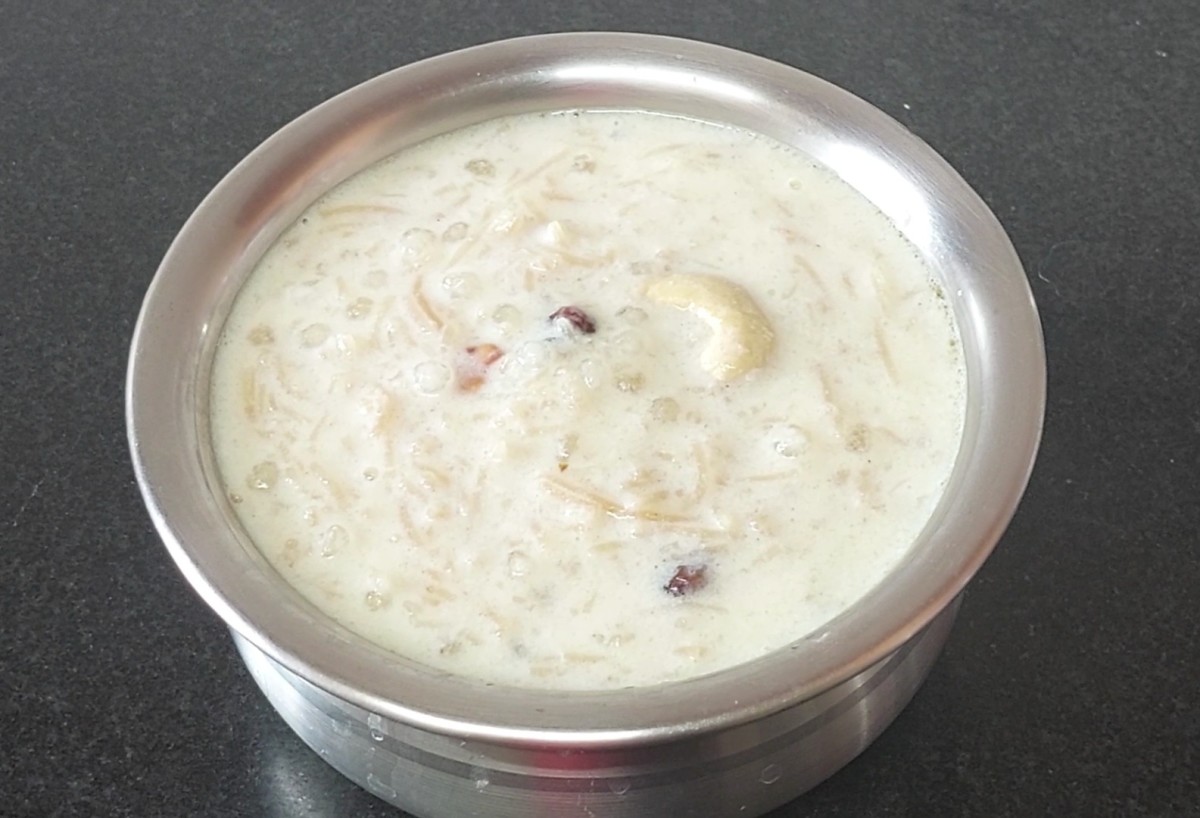 Sabudana Semiya Kheer: Tasty Indian Dessert Recipe