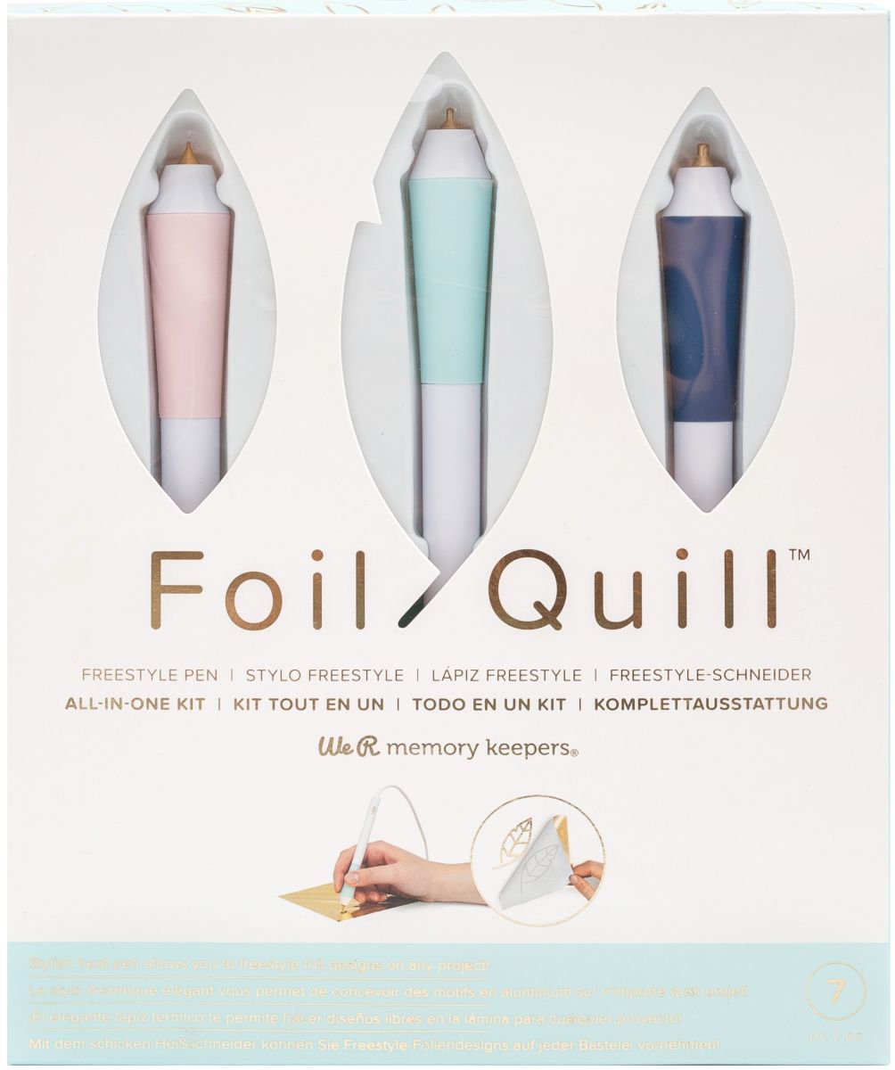 Foil Quill Fine Tip Test Results with Other Foil Brands - Minc, Deco Foil,  Glimmer Foil, Gemini & More