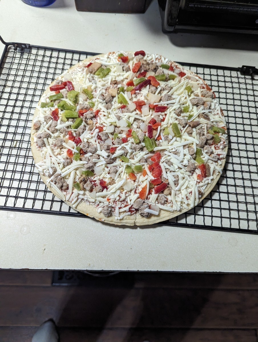 Tombstone Pizza Using Cookie Cooling Rack HubPages