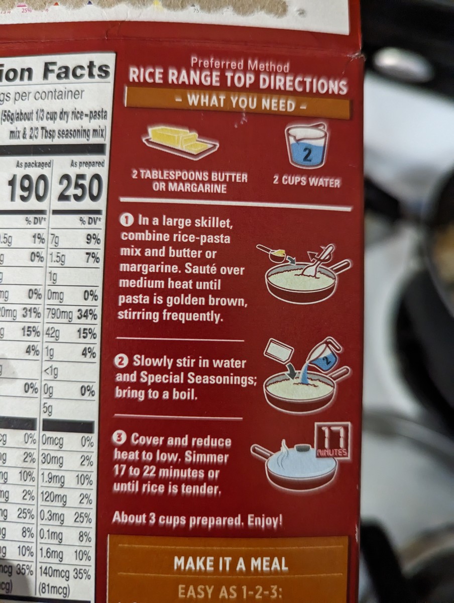 Rice a Roni Rice Pilaf HubPages