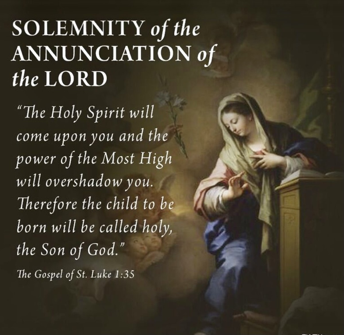 The Solemnity of the Annunciation of the Lord - HubPages