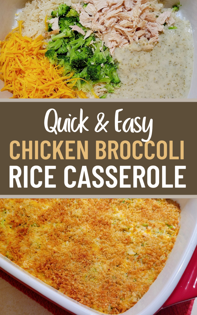 Quick and Easy Chicken Broccoli Rice Casserole Delishably