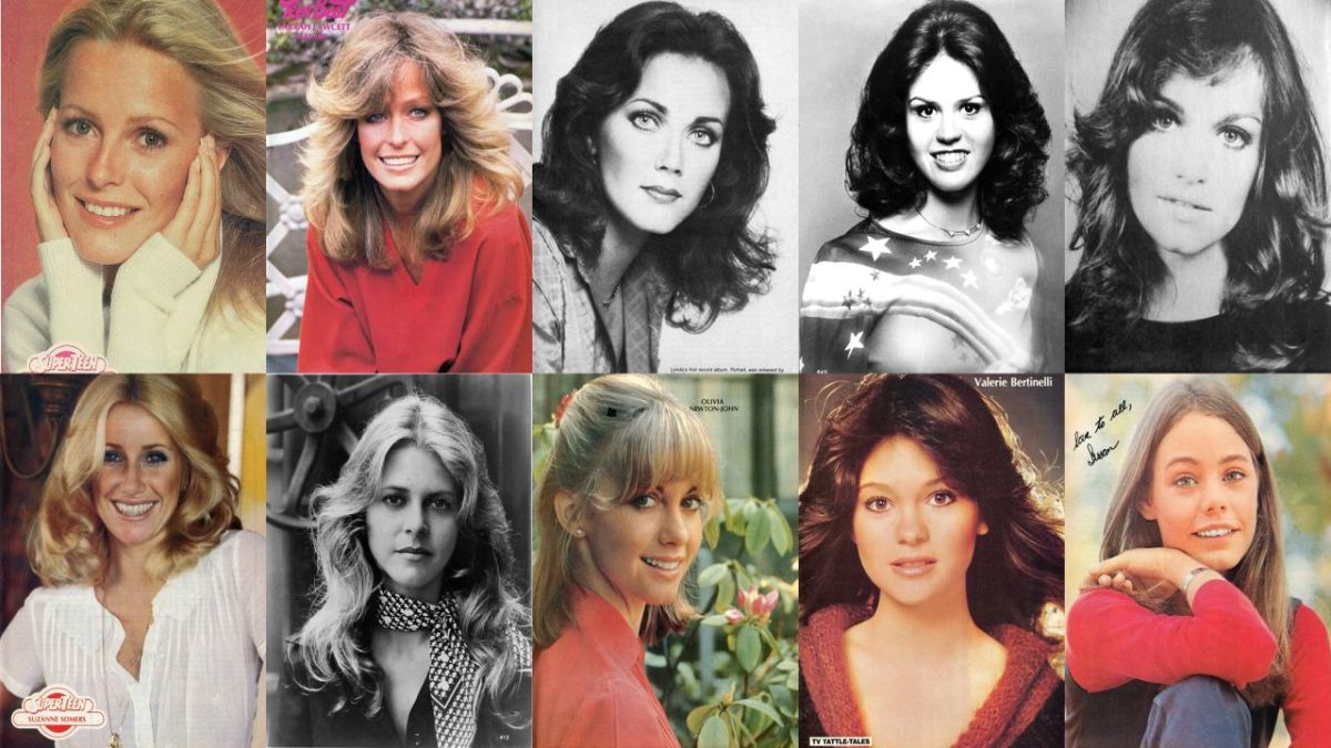 Popular Female Heartthrobs of the 1970s