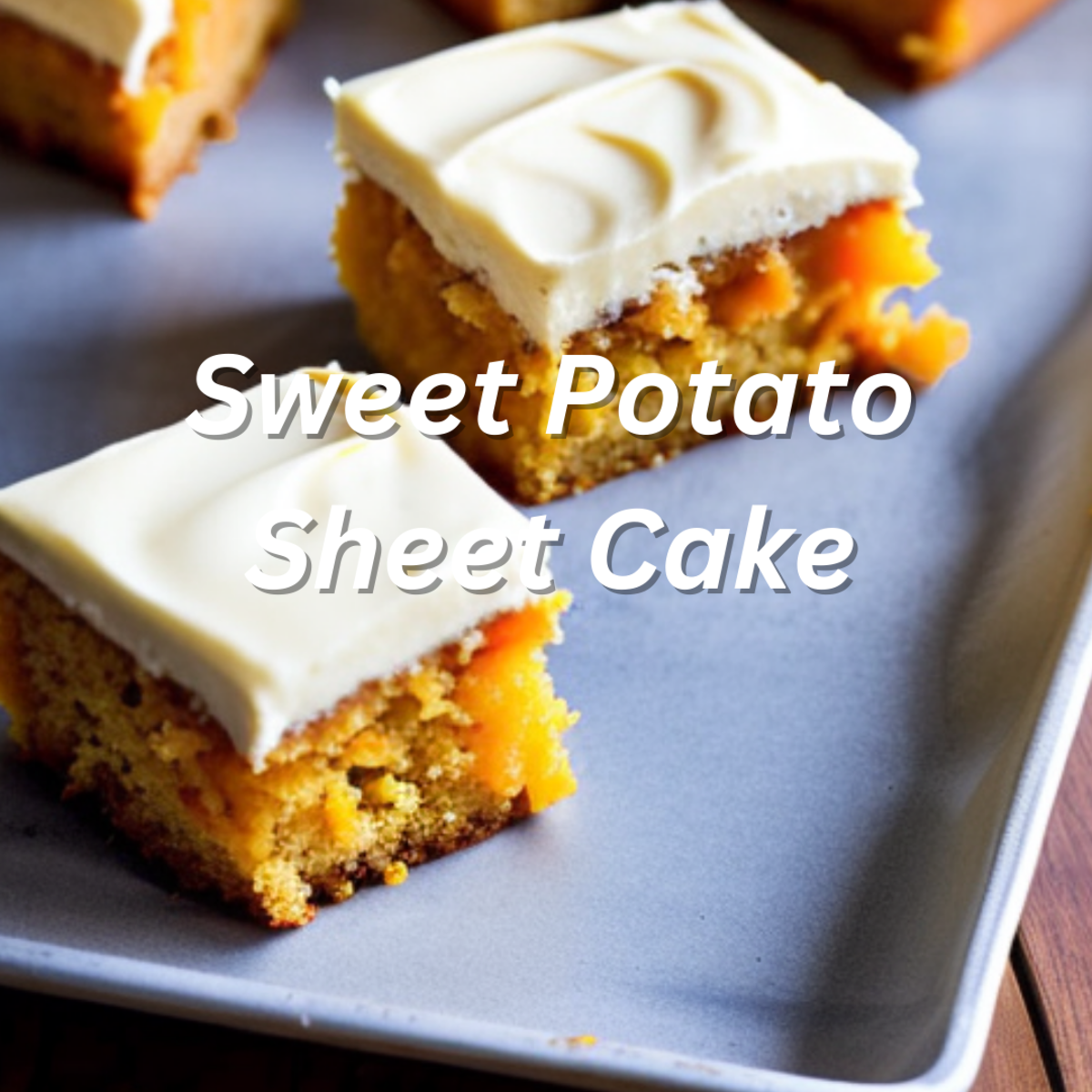 Sweet Potato Sheet Cake