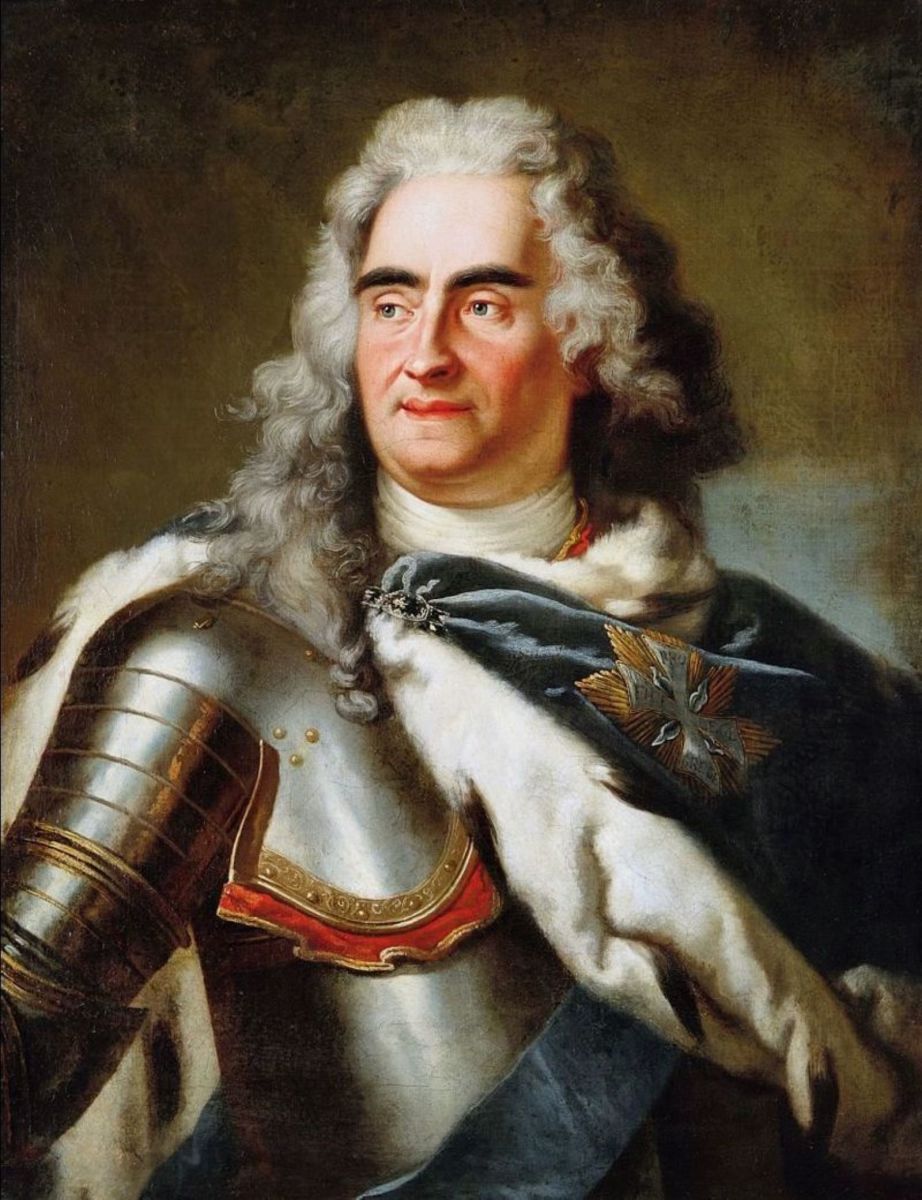 Augustus II, King of Poland also known as Augustus the Strong. (Elector Frederick Augustus I of Saxony)