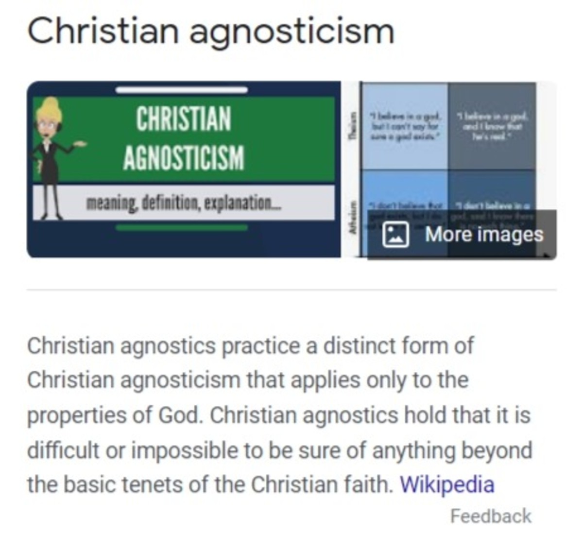 I am an Agnostic Christian Shamaness