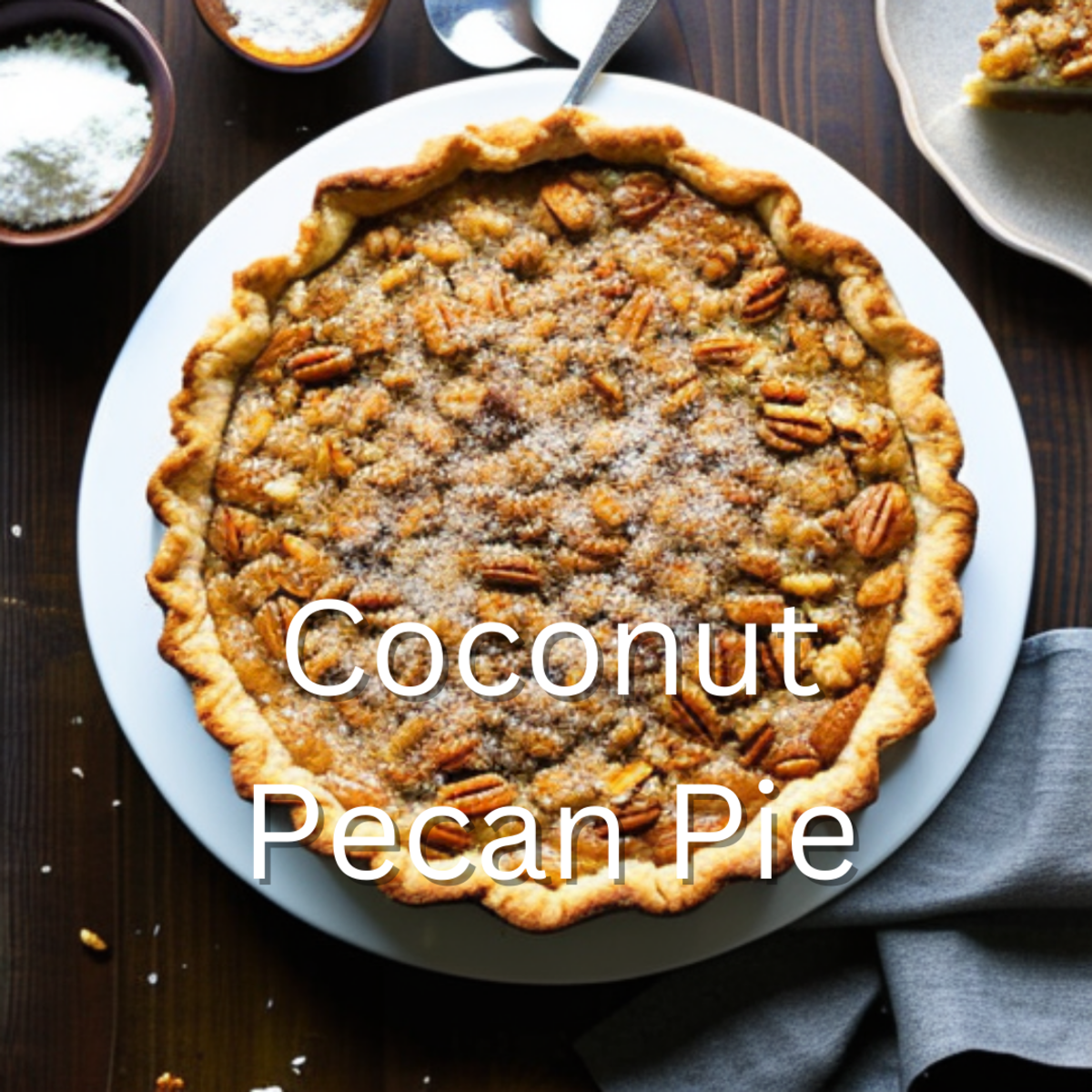 Coconut Pecan Pie