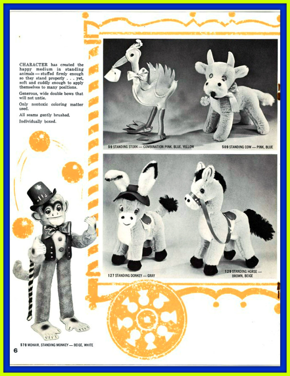 VINTAGE 1986 - THOSE CHARACTERS FROM CLEVELAND POCKET PLUSH PEOPLE
