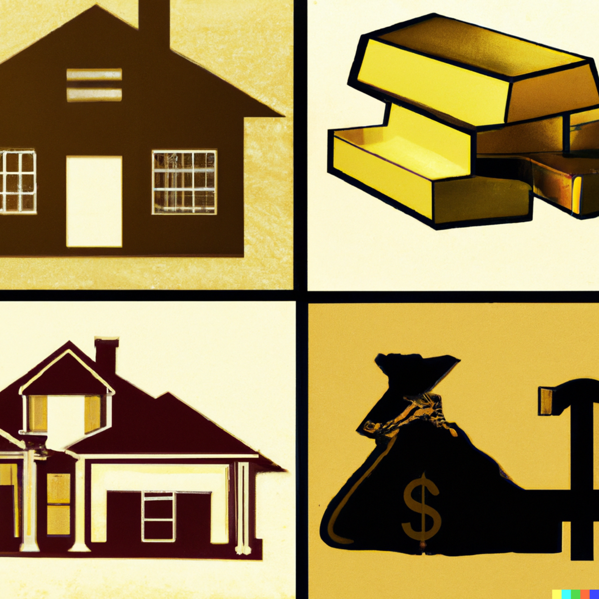 Stocks, Gold, Oil, and Houses: Market Capitalizations in Familiar Terms
