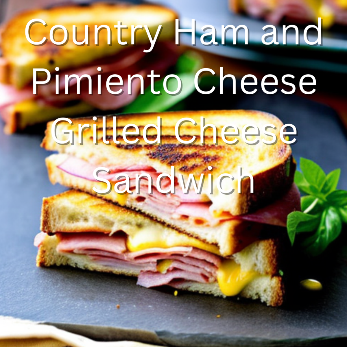 Country Ham and Pimiento Cheese Grilled Cheese Sandwich