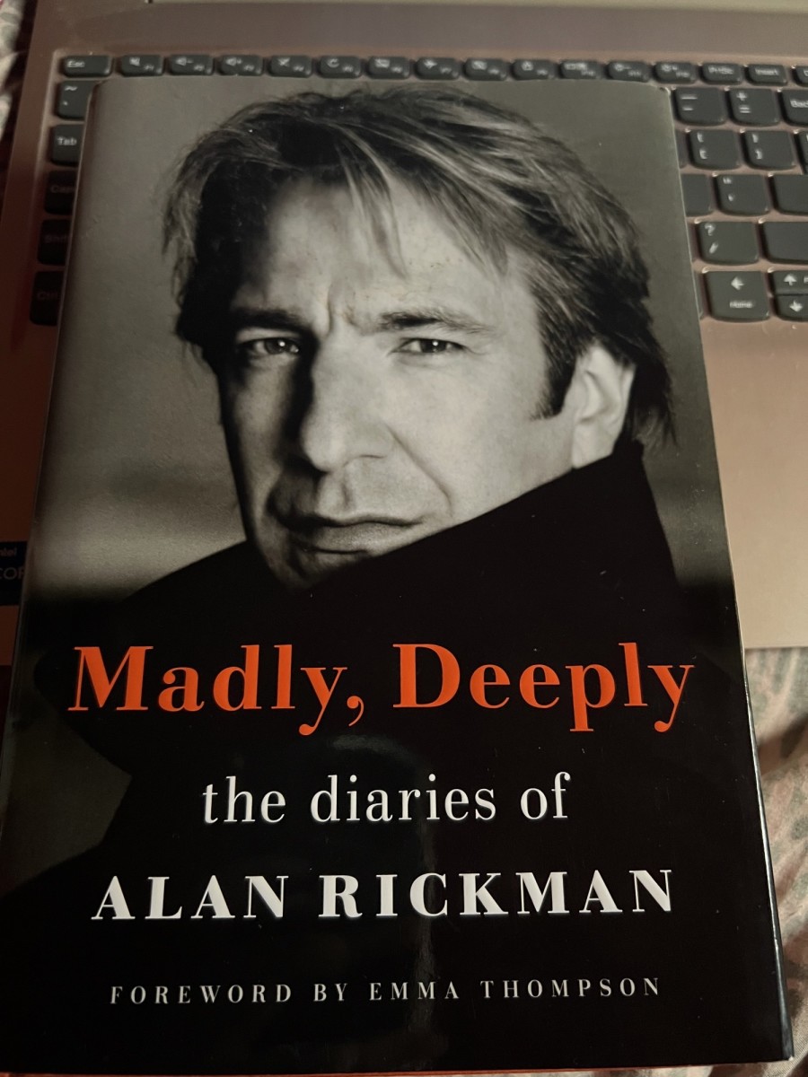 Alan Rickman's diaries: 'Ang seems nervous. He probably needs a