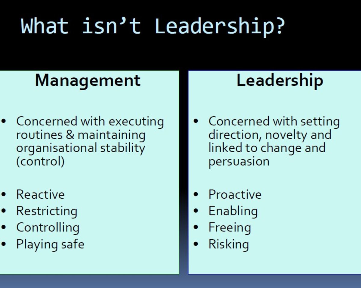 Effective Leadership Skills - What makes a Leader? - HubPages