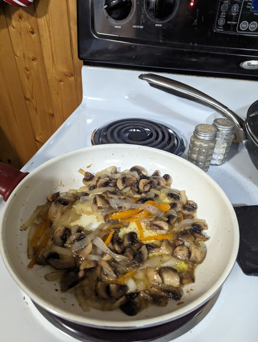 Sauteed Mushrooms for my Steak