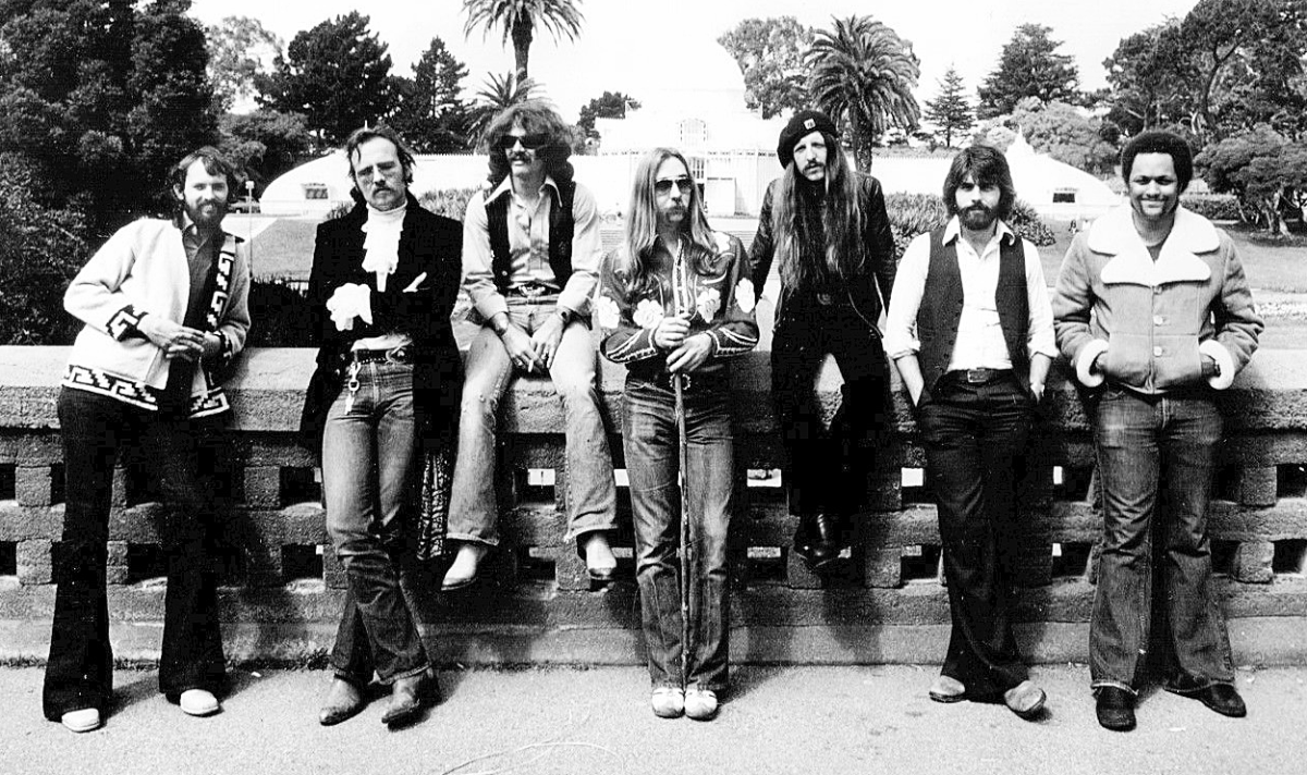 The Doobie Brothers (pictured here in 1977) were pioneers of yacht rock, a subset of soft rock that emphasized danceable grooves as much as melody.