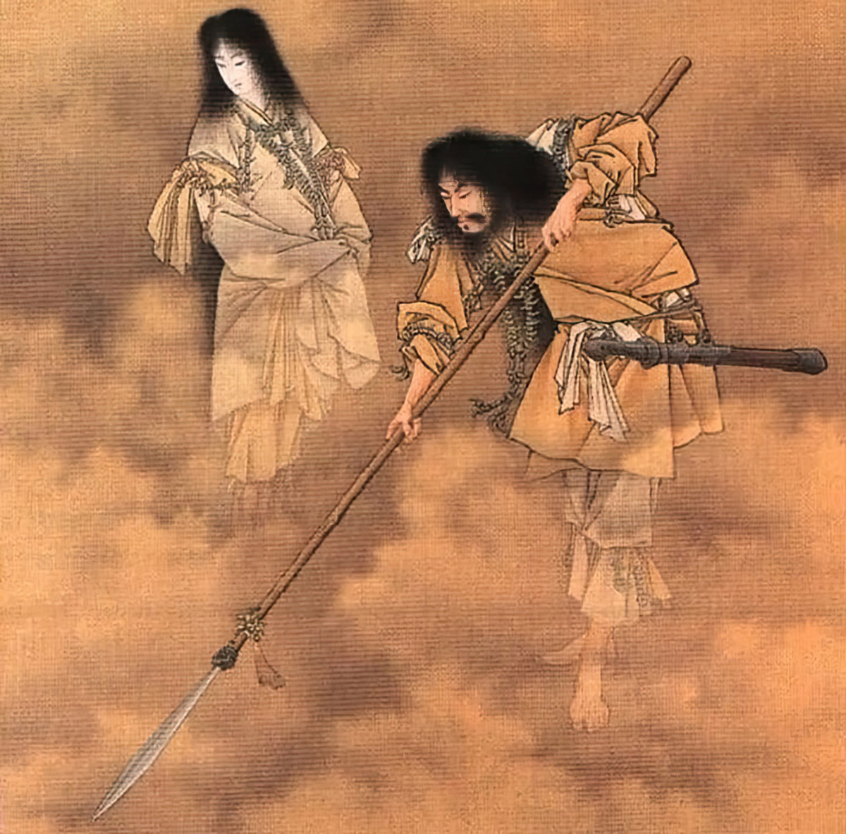 japanese spears weapons