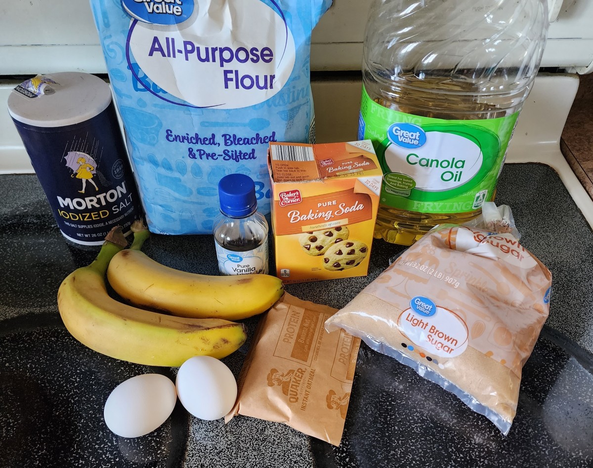 Easy Protein Banana Oat Muffin Recipe