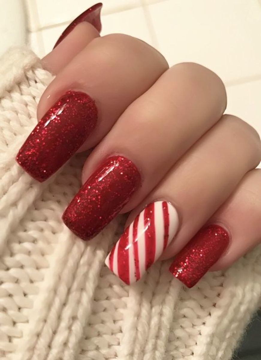 32 Beautiful Winter Nail Art Designs to Brighten Up the Season | Nail art, Nail  art designs, Pretty nails