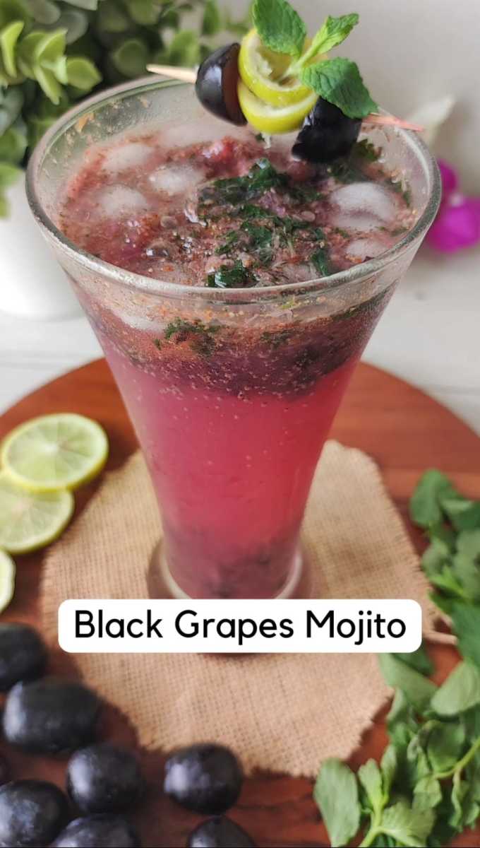 Black Grapes Mojito Recipe: A Refreshing Twist on a Classic Summer Mocktail