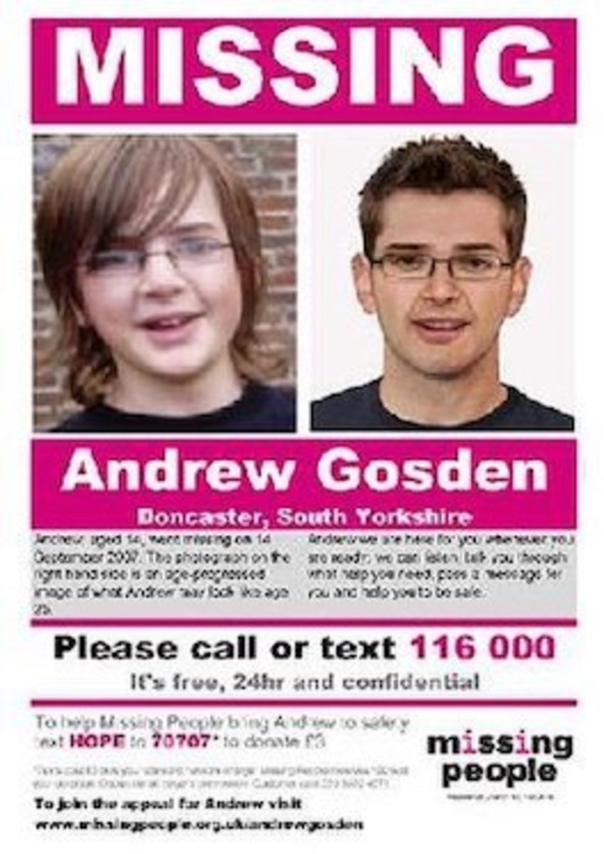 Andrew Gosden Boy Buys OneWay Ticket to London and Vanishes The
