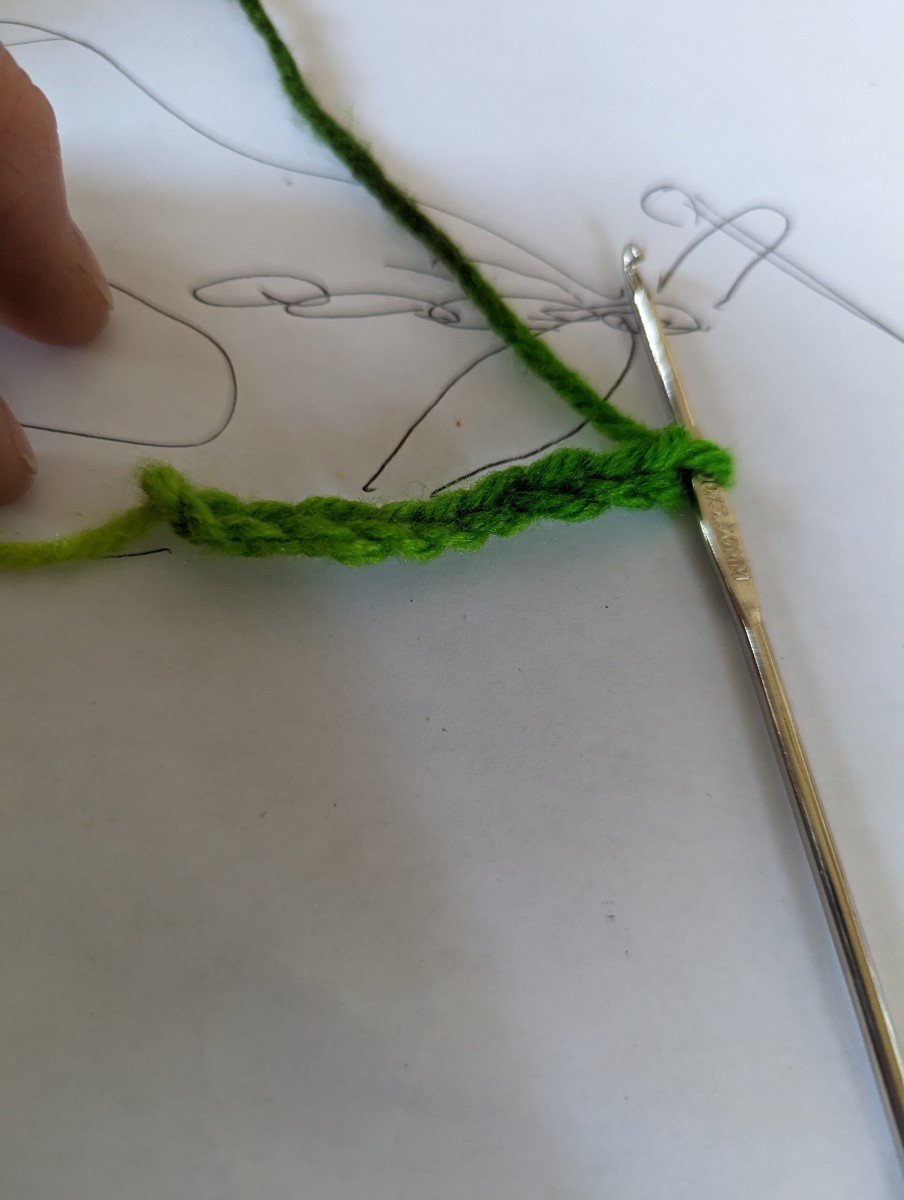 Crochet - The Beginning of the Beginning - Single Chain