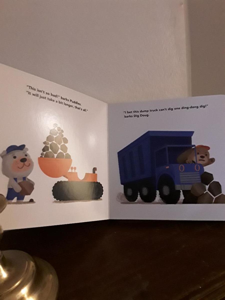 Truck Adventures and a Special Digging Project in Four Board Books for ...