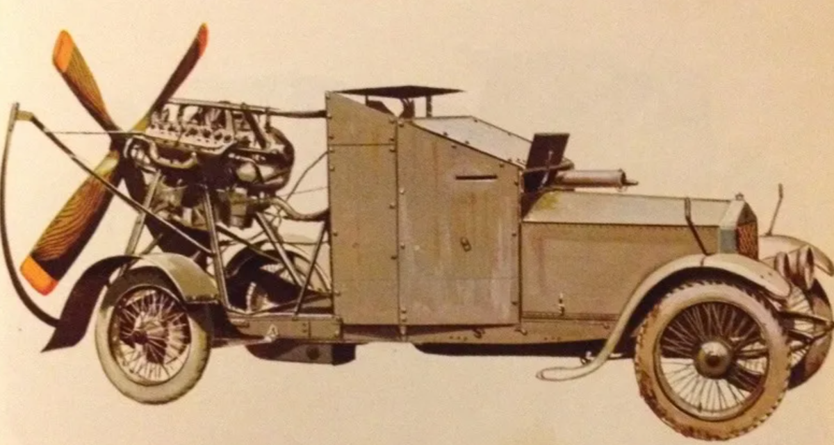 The Strange World War I Sizaire-Berwick Armoured Car