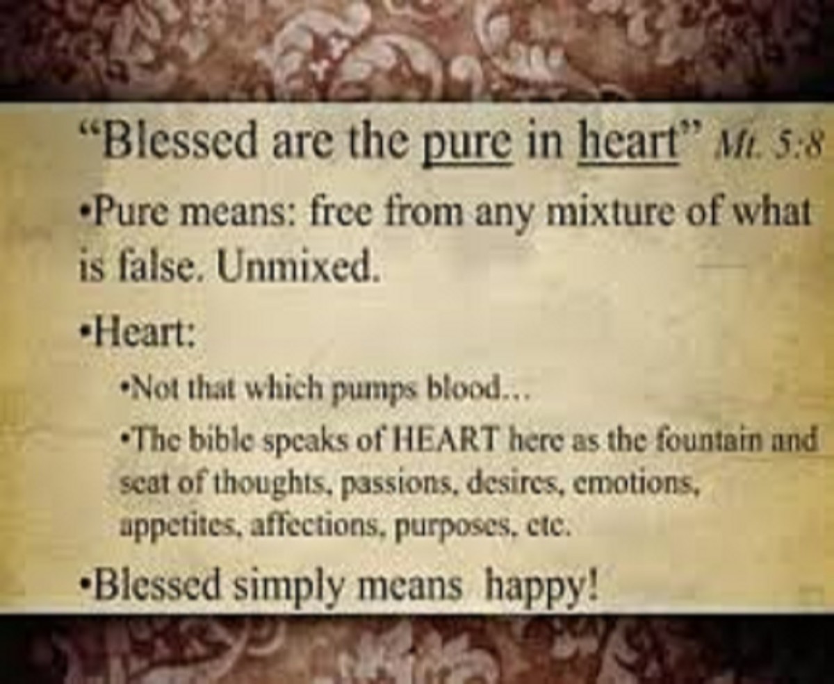 Who Are the Pure In Heart?