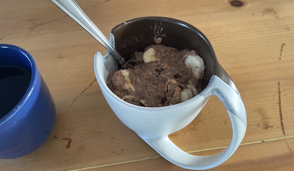 Chocolate Peanut Butter Banana Malt-O-Oatmeal Recipe
