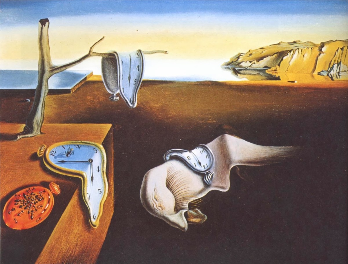 The Painting The Persistence of Memory by Salvador Dali