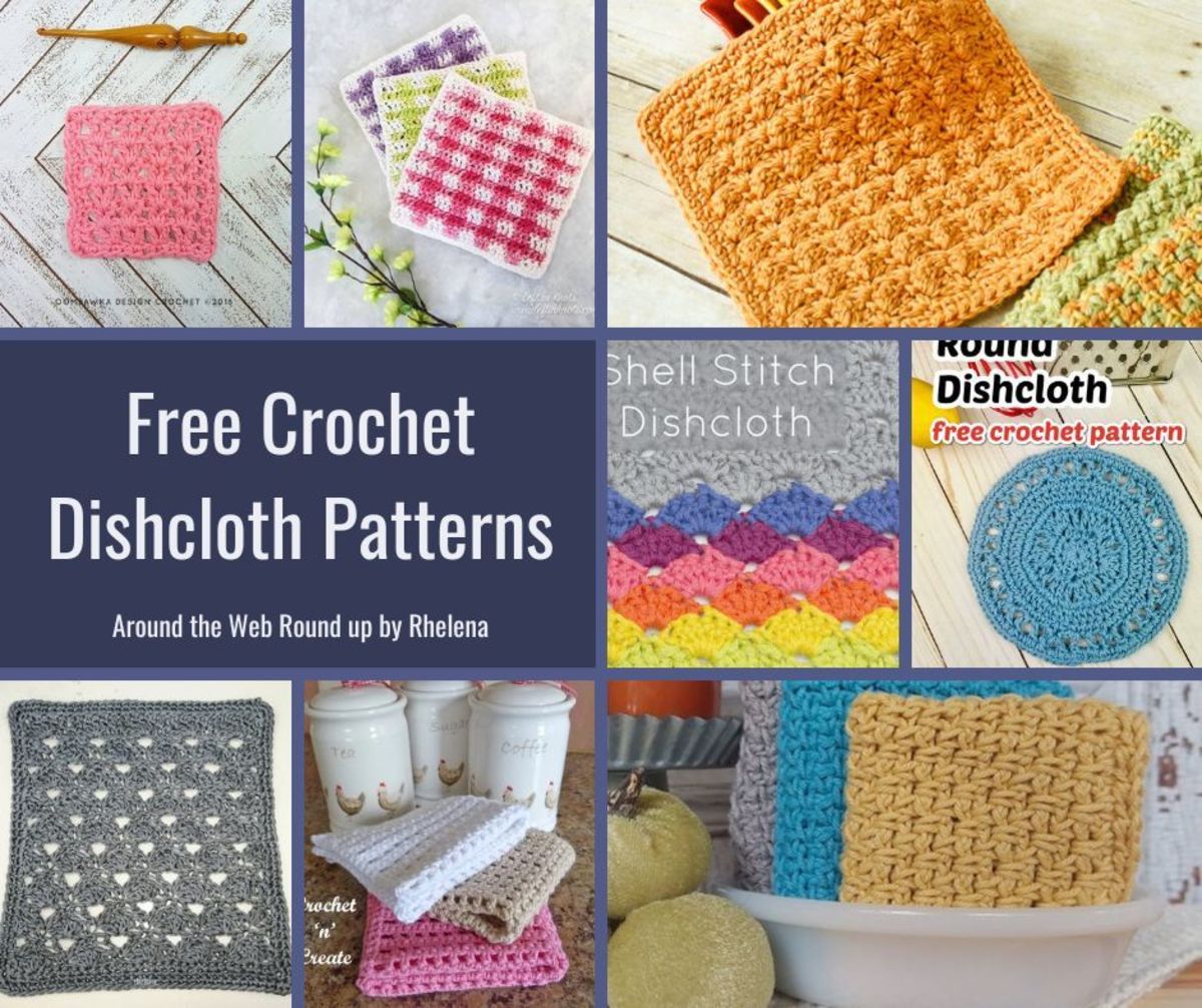 Quick Roundup - Easy Crochet Dishcloth Patterns