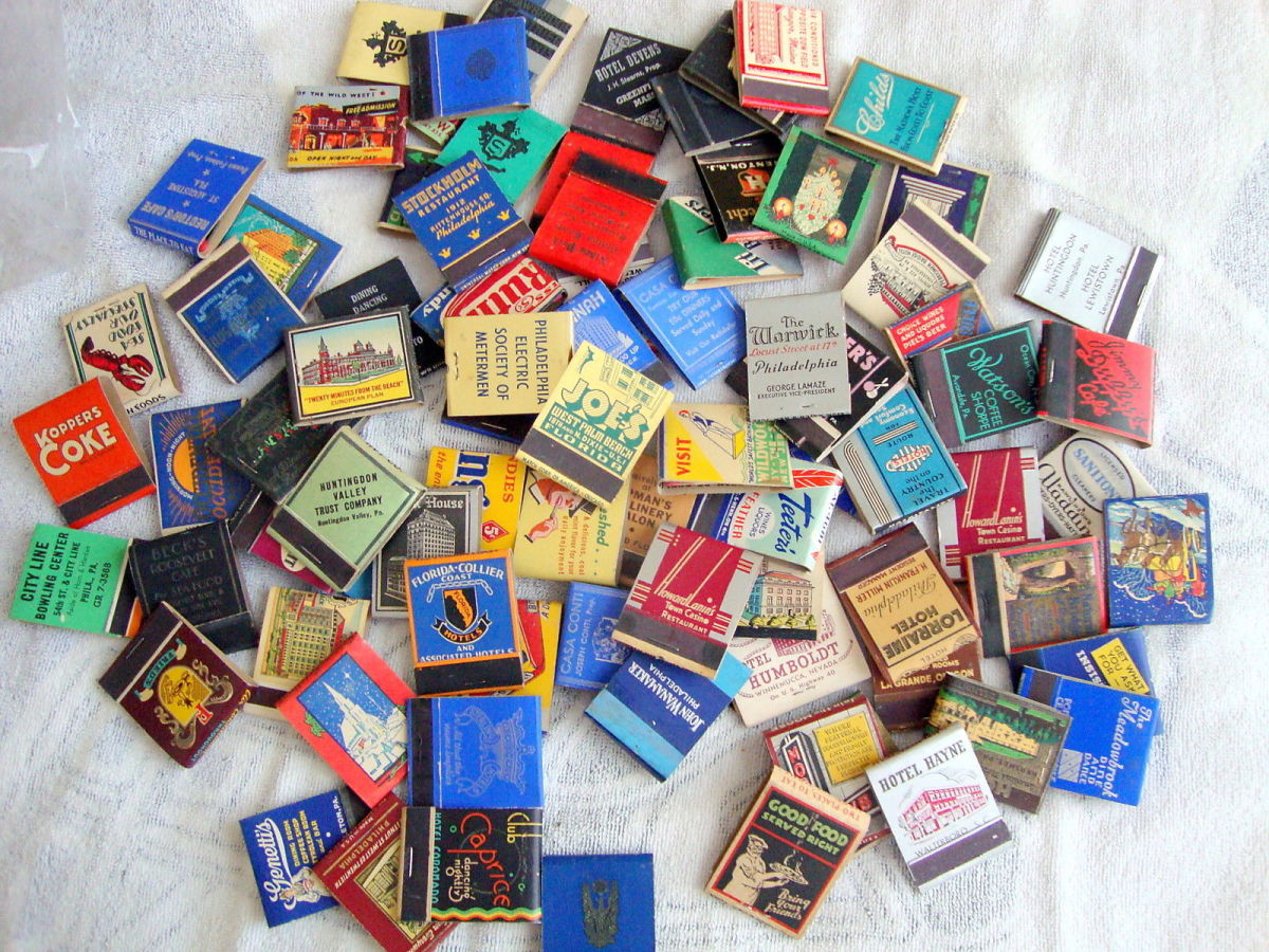 The Joys of Collecting Vintage Match books, and Matchboxes - HubPages