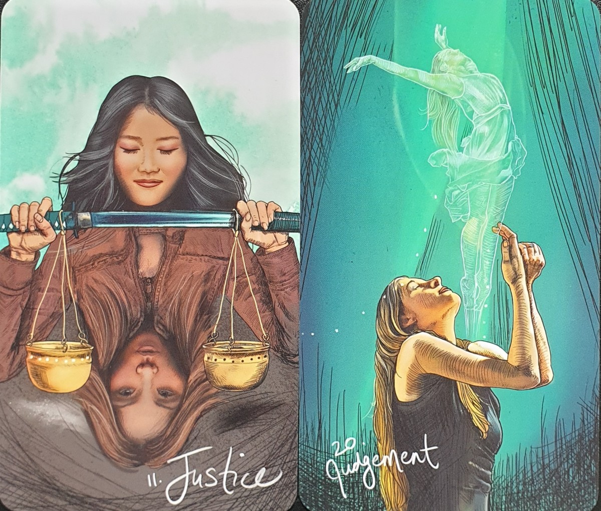 Fairness and Renewal: When Justice and Judgment Appear in a Tarot Reading