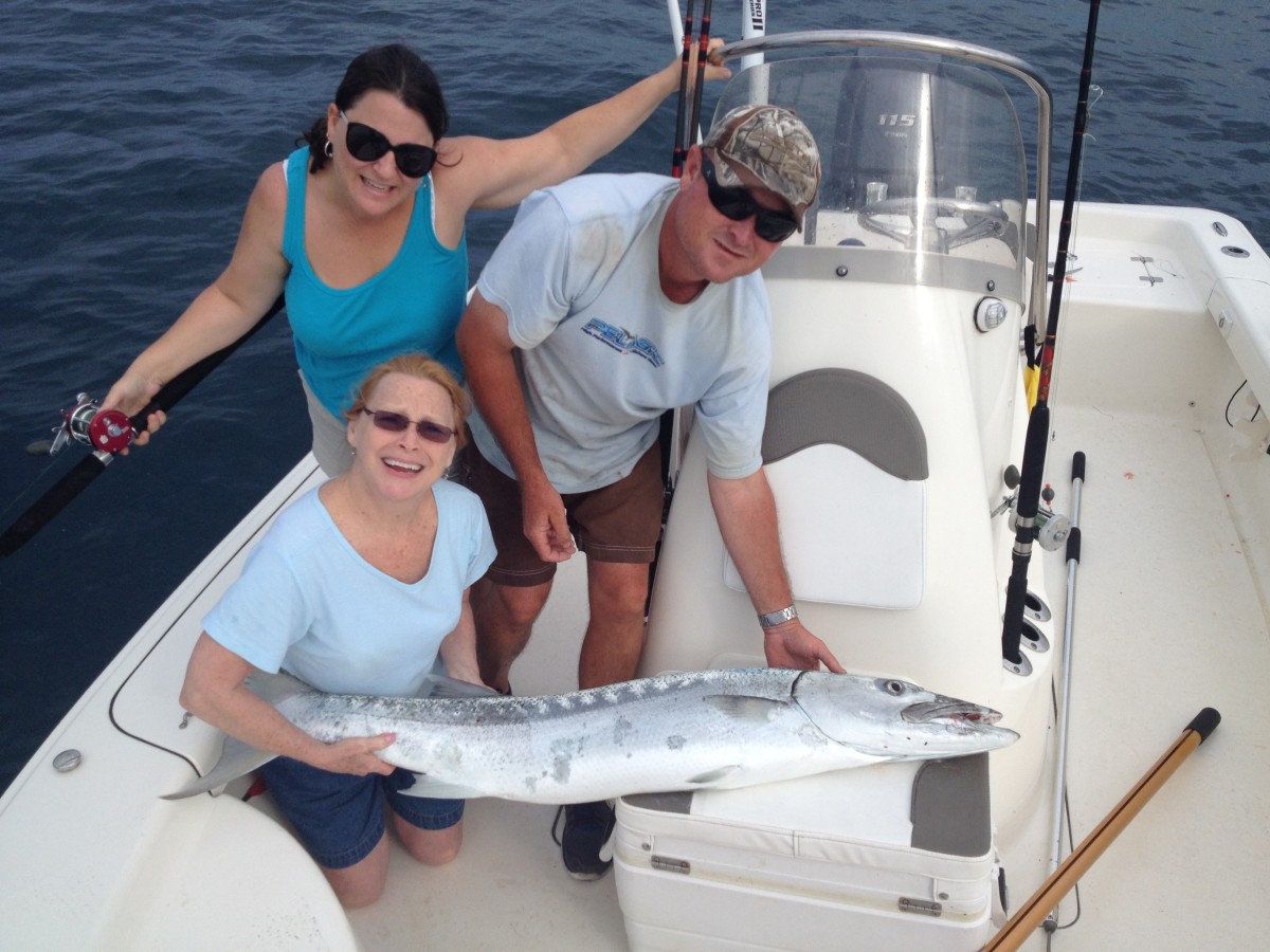 Catching Barracuda on the Florida Keys