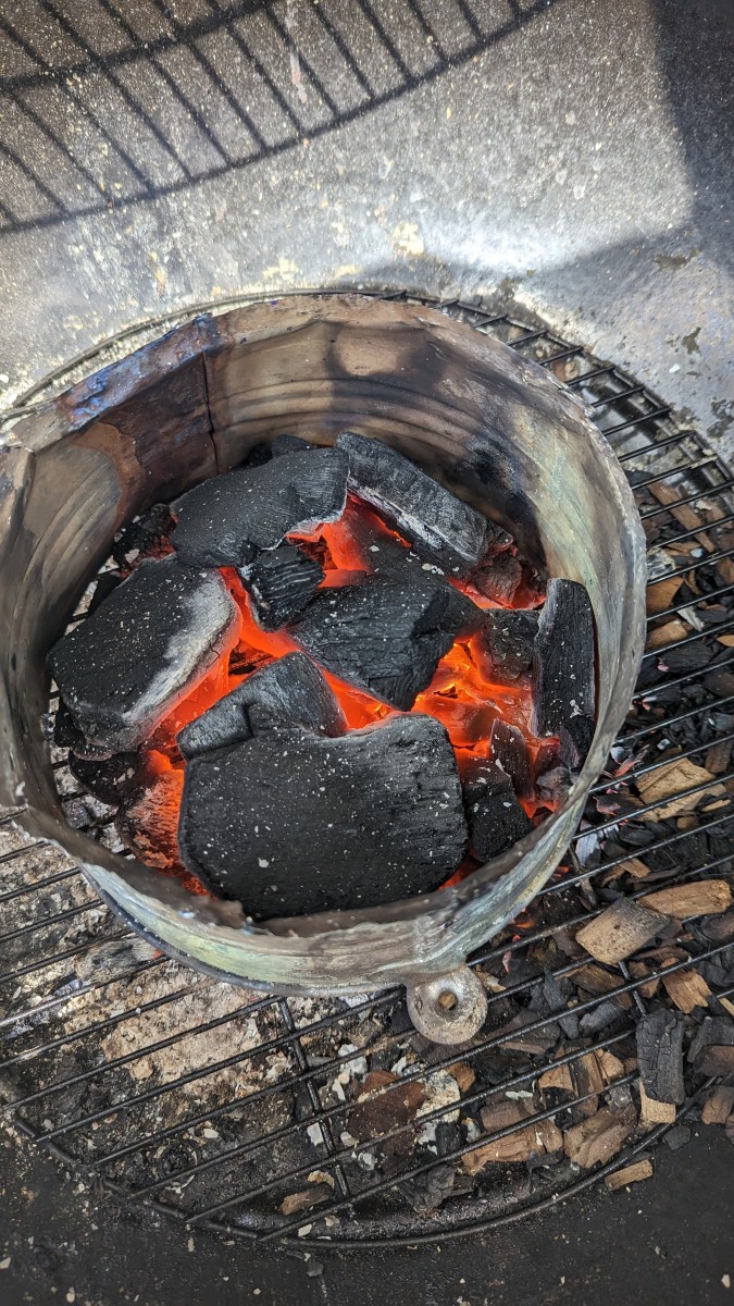 diy charcoal grill