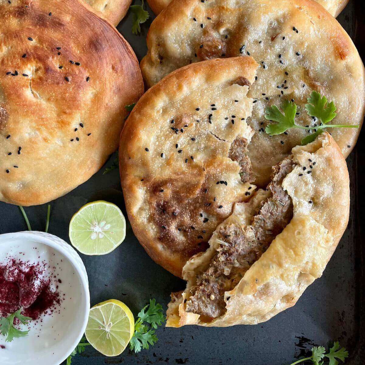 Stuffed Naan With Meat (Keema Naan) Recipes for Dinner