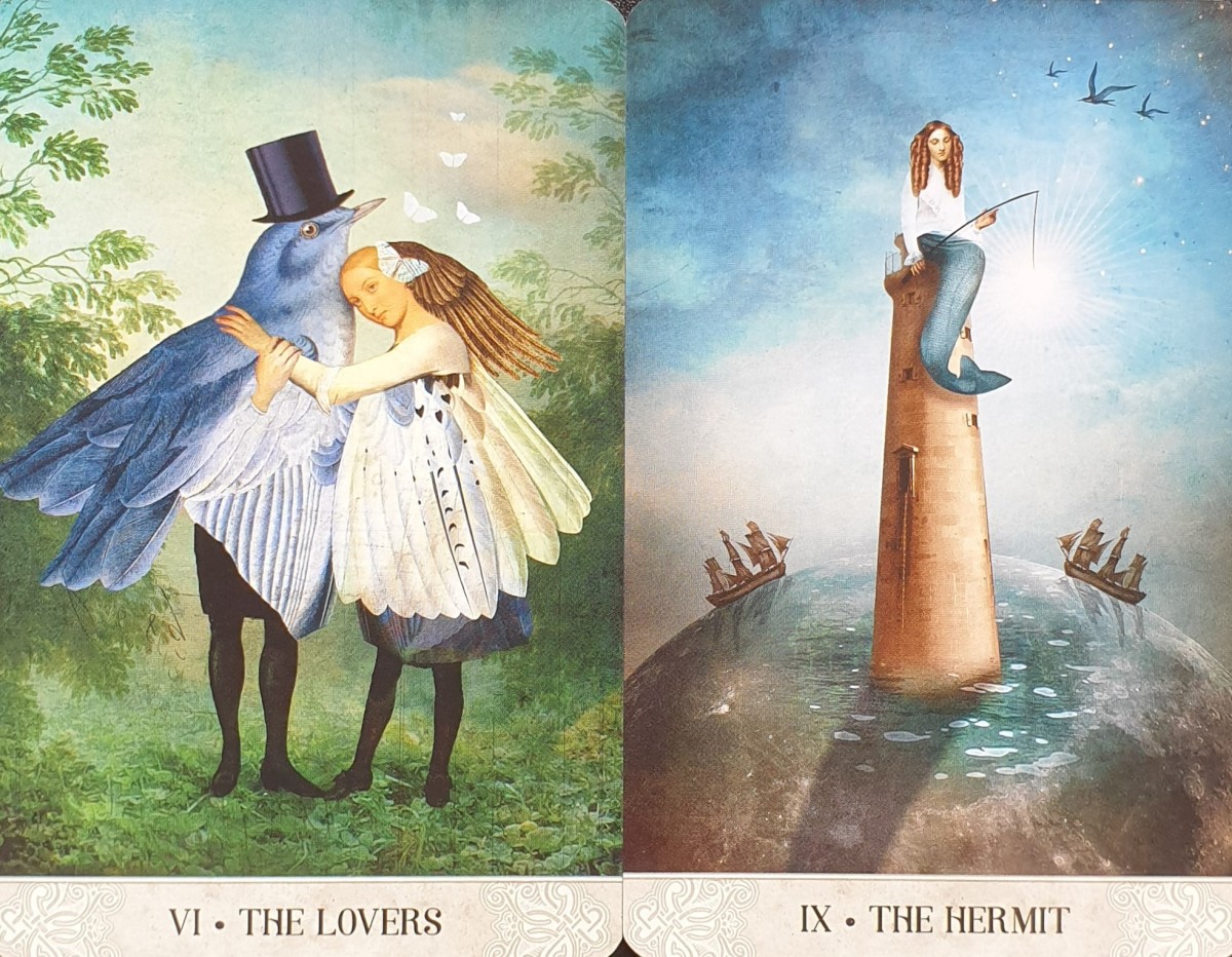 The Lovers Meet the Hermit: A Confusing Tarot Combination
