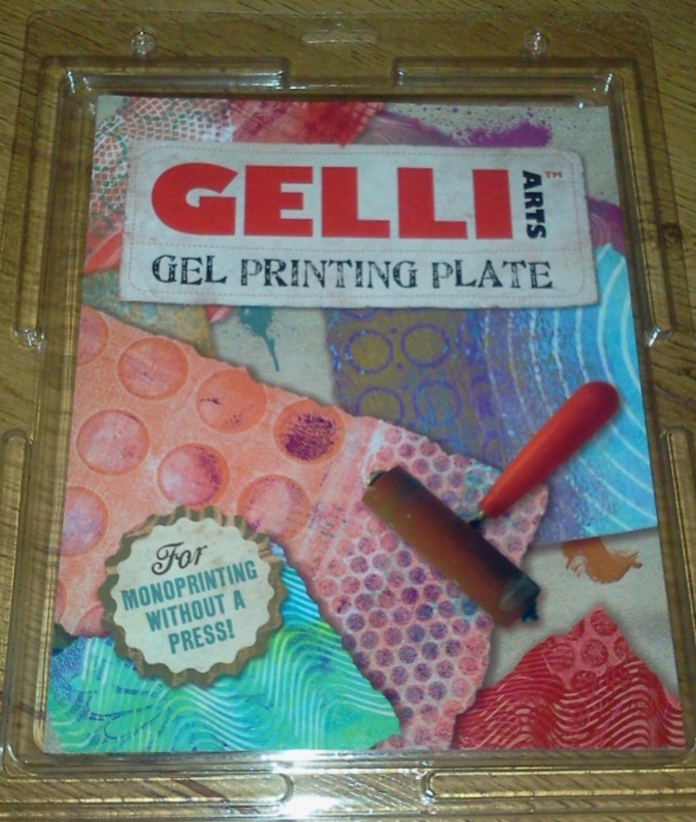 Gelli Arts Gel Printing Plate - 6 X 6 Gel Plate, Reusable Gel Printing  Plate, Printmaking Gelli Plate for Art, Clear Gel Monoprinting Plate, Gel