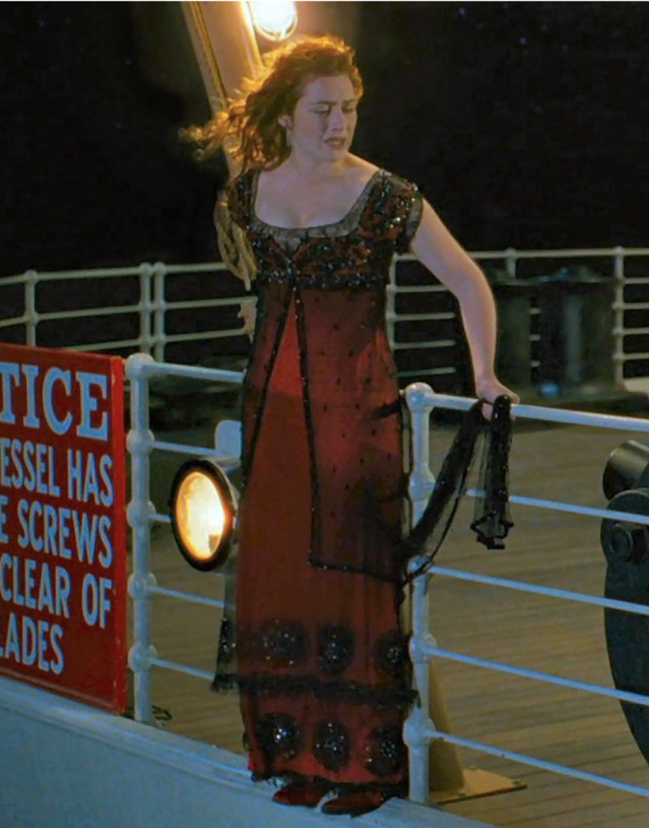 Titanic Rose Dinner Dress