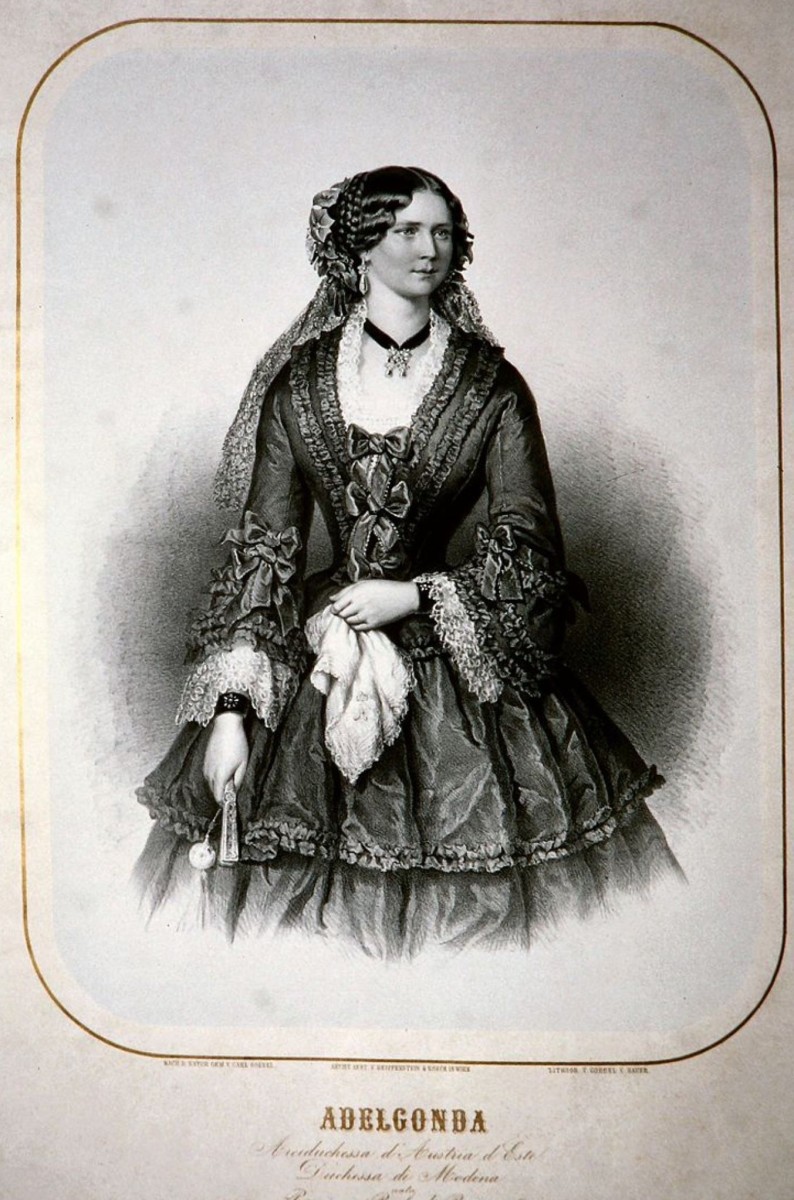 Princess Adelgunde of Bavaria, Duchess Consort of Modena and Reggio