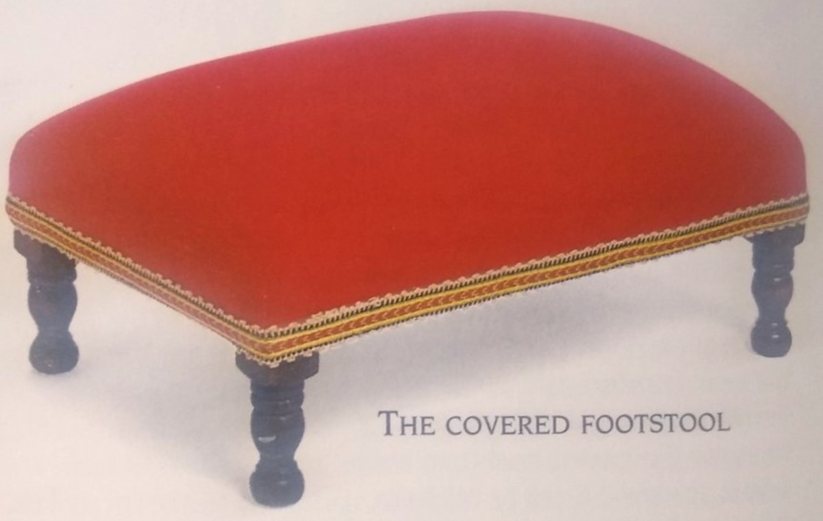 How to Make a Footstool Cover HubPages