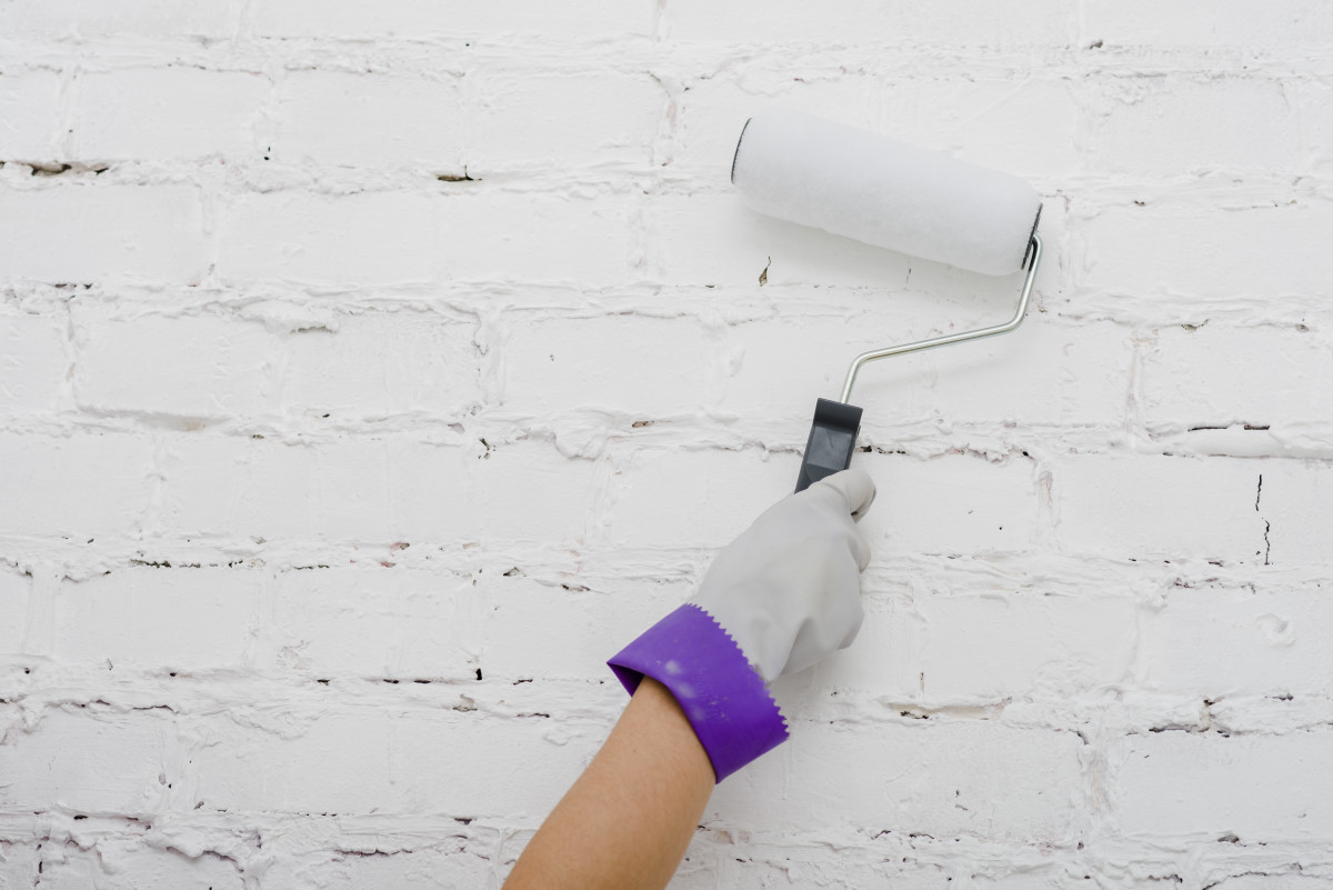Tips for Painting Fireplace Brick White