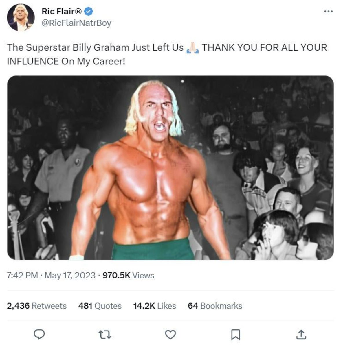 WWE Hall Of Famer “Superstar” Billy Graham Dies At 79 - HubPages